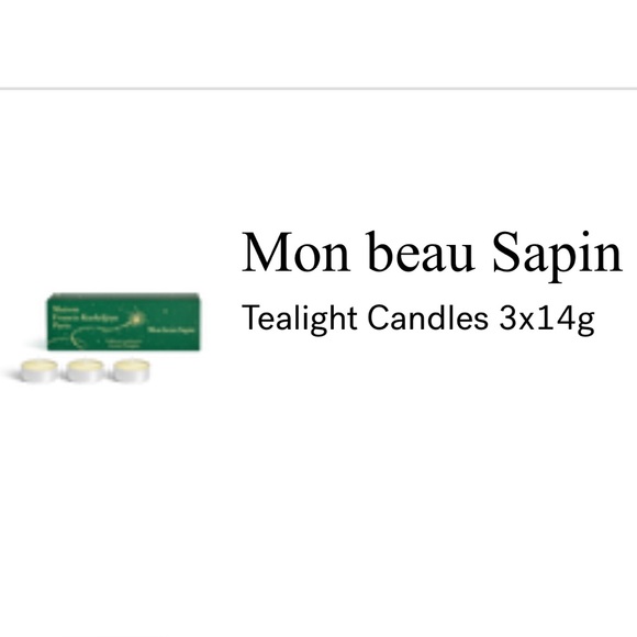 Mon beau Sapin Tealight Candles (3x14g) by Maison Francis Kurkdjian Paris - Picture 3 of 4